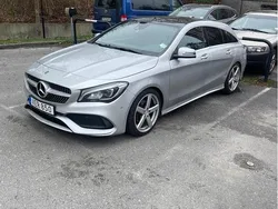 Silver Begagnad 2017 Mercedes CLA200 Shooting Brake AMG Kombi | 175 000 kr (Marknadspris)