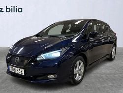 Blå Begagnad 2022 Nissan Leaf 360º Halvkombi | 179 900 kr (Marknadspris)