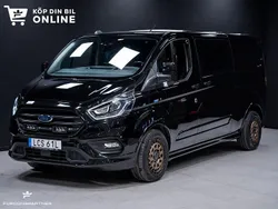Svart Begagnad 2022 Ford Transit Custom Sport Van | 499 900 kr