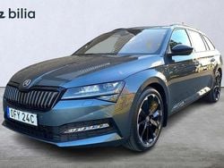 Grå Begagnad 2020 Skoda Superb Kombi | 279 900 kr (Marknadspris)