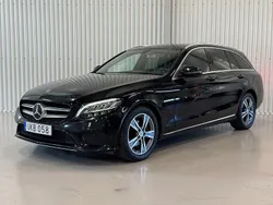 Svart Begagnad 2018 Mercedes C200 Kombi | 169 900 kr (Superpris)
