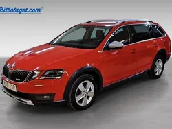 Röd Begagnad 2020 Skoda Octavia Scout Kombi | 248 000 kr (Marknadspris)