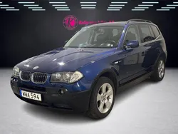 Mörkblå Begagnad 2005 BMW X3 Advantage SUV | 54 900 kr (Lite dyr)