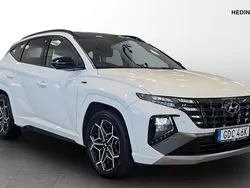 Vit (white) Begagnad 2022 Hyundai Tucson N Line SUV | 339 900 kr (Marknadspris)