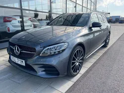 Grå Begagnad 2019 Mercedes C200 AMG line Kombi | 299 900 kr (Marknadspris)
