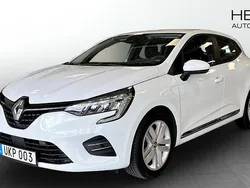 Vit (white) Begagnad 2021 Renault Clio V Zen Halvkombi | 129 900 kr (Marknadspris)