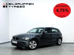 Grå Begagnad 2008 BMW 118 Halvkombi | 89 900 kr (Lite dyr)
