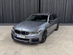 Blå Begagnad 2017 BMW 520 M Sport Kombi | 309 900 kr