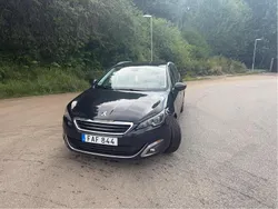 Svart Begagnad 2015 Peugeot 308 Allure Kombi | 75 000 kr (Bra pris)