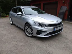 Grå Begagnad 2019 Kia Optima Hybrid Advance Sedan | 170 000 kr (Bra pris)