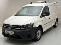 Vit Begagnad 2018 VW Caddy Minibuss | 110 000 kr