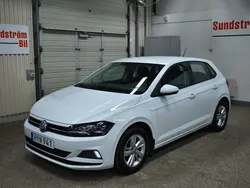 Vit Begagnad 2018 VW Polo Halvkombi | 144 900 kr (Marknadspris)