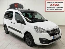 Vit Begagnad 2017 Citroën Berlingo Minibuss | 119 000 kr (Dyr)