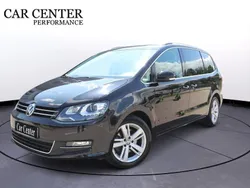 Svart Begagnad 2017 VW Sharan GT Minibuss | 319 900 kr (Marknadspris)
