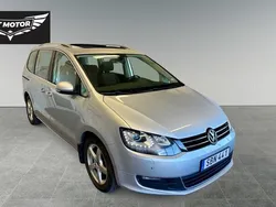 Silver Begagnad 2014 VW Sharan Minibuss | 89 900 kr (Bra pris)