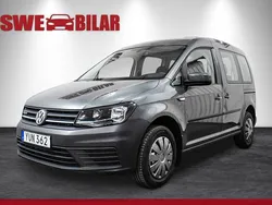 Mörkgrå Begagnad 2018 VW Caddy S Minibuss | 169 900 kr (Dyr)