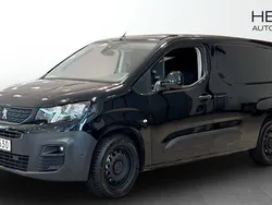 Svart (black) Begagnad 2023 Peugeot E-Partner Minibuss | 279 875 kr (Bra pris)