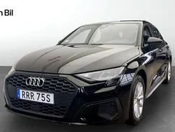 Svart Begagnad 2022 Audi A3 Sportback Proline Halvkombi | 269 000 kr (Marknadspris)