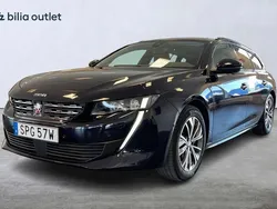 Blå Begagnad 2022 Peugeot 508 Kombi | 254 900 kr (Marknadspris)