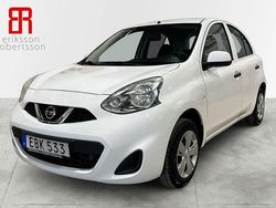 Vit Begagnad 2014 Nissan Micra Halvkombi | 79 900 kr (Lite dyr)