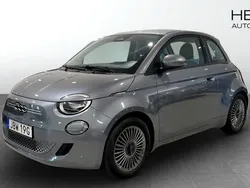 Grå (grey) Begagnad 2021 Fiat 500e Icon Halvkombi | 179 900 kr (Marknadspris)