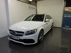 Vit Begagnad 2015 Mercedes C63 AMG AMG Kombi | 449 900 kr (Bra pris)