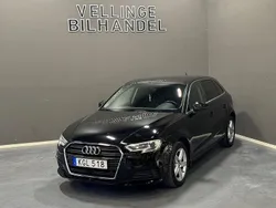 Svart Begagnad 2018 Audi A3 Sportback Proline Halvkombi | 149 900 kr (Superpris)