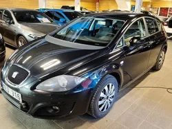 Svart Begagnad 2011 Seat Leon Style Halvkombi | 49 900 kr (Bra pris)