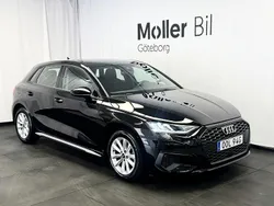 Svart Begagnad 2022 Audi A3 Sportback Proline Halvkombi | 224 900 kr (Bra pris)