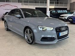 Grå Begagnad 2016 Audi A3 S-Line Sedan | 189 900 kr (Marknadspris)