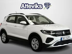 Vit Begagnad 2024 VW T-Cross Life SUV | 214 900 kr (Marknadspris)