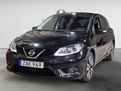 Svart Begagnad 2017 Nissan Pulsar Acenta Halvkombi | 104 900 kr (Superpris)