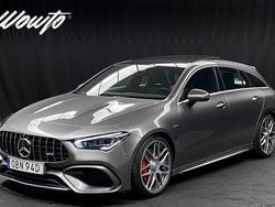Mörkgrå Begagnad 2019 Mercedes CLA45 AMG AMG Kombi | 479 800 kr (Marknadspris)