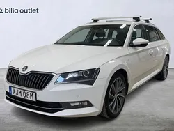 Vit Begagnad 2019 Skoda Superb Kombi | 199 000 kr (Bra pris)