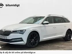 Vit Begagnad 2021 Skoda Superb LAURIN & KLEMENT Kombi | 274 700 kr