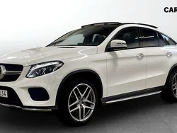 Vit (white) Begagnad 2018 Mercedes GLE350 AMG line Kombi | 429 900 kr (Lite dyr)