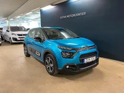 Blå Begagnad 2022 Citroën C3 PureTech Halvkombi | 139 900 kr (Marknadspris)