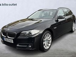 Svart Begagnad 2016 BMW 520 Kombi | 189 900 kr (Marknadspris)