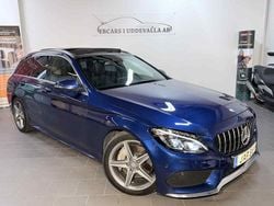Blå Begagnad 2015 Mercedes C250 AMG Kombi | 249 900 kr (Dyr)