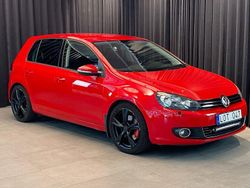 Röd Begagnad 2011 VW Golf VI GT Halvkombi | 99 500 kr (Dyr)