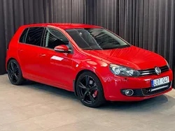 Röd Begagnad 2011 VW Golf VI GT Halvkombi | 99 500 kr (Dyr)