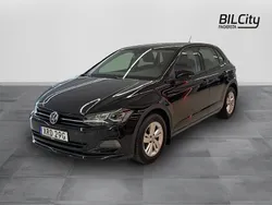 Svart Begagnad 2019 VW Polo Halvkombi | 159 900 kr (Marknadspris)