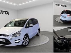 Vit Begagnad 2012 Ford S-MAX Business Edition Minibuss | 94 900 kr (Marknadspris)