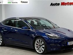 Blå Begagnad 2019 Tesla Model 3 Performance Sedan | 229 900 kr (Bra pris)