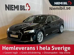 Svart Begagnad 2021 Audi A5 Sportback Halvkombi | 334 900 kr (Marknadspris)