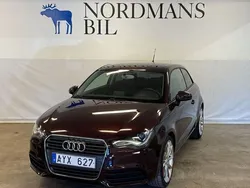 Röd Begagnad 2012 Audi A1 Halvkombi | 79 900 kr (Marknadspris)