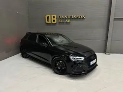 Svart Begagnad 2018 Audi A3 Sportback S-Line Halvkombi | 259 800 kr (Dyr)