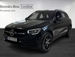 Svart (black) Begagnad 2022 Mercedes GLC220 SUV | 419 900 kr (Marknadspris)