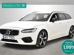 Vit Begagnad 2019 Volvo V90 R-Design Kombi | 329 900 kr (Superpris)