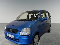 Blå Begagnad 2002 Opel Agila Halvkombi | 19 900 kr (Marknadspris)